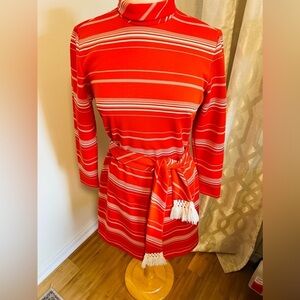 Bleeker Street Vintage Belted Dress Woman’s Size‎ 16
